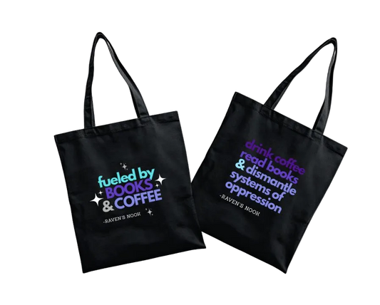 Raven's Nook Fueled By or Dismantle Systems tote