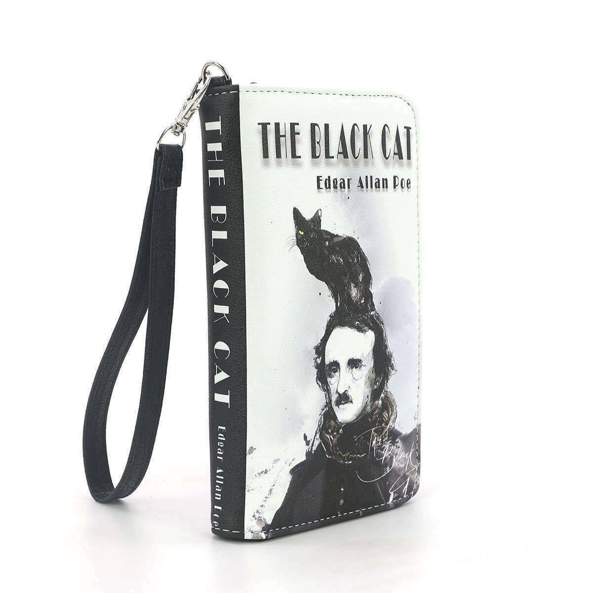 The Black Cat by Edgar Allan Poe Wallet in Vinyl